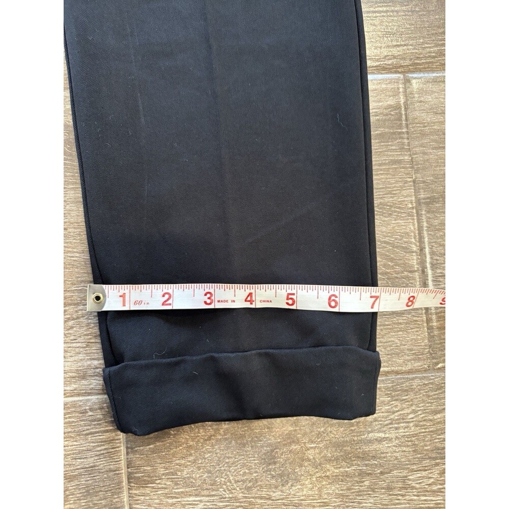Loft Women’s Black Devin For Pant With Cuff‎ Size 6 Tall - Picture 2 of 9